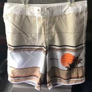 Old Navy board shorts.